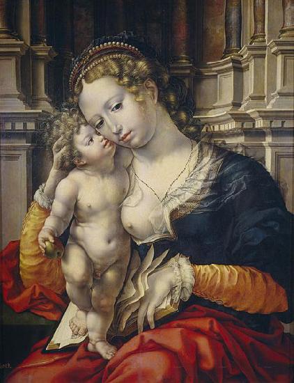 Jan Gossaert Mabuse Madonna and Child